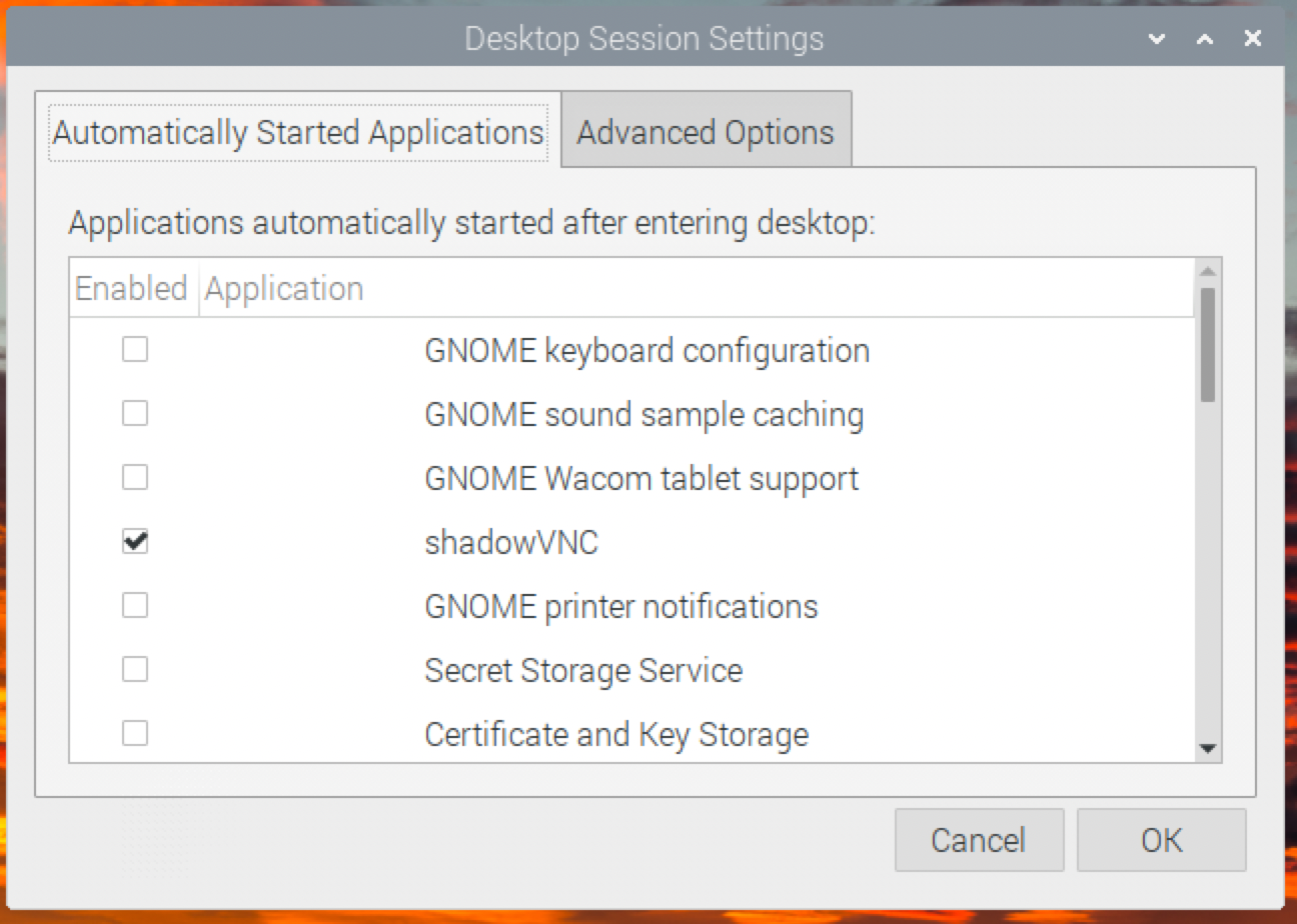 Notes: Autostart VNC server on Debian/RPi – Explore, Create & Enjoy